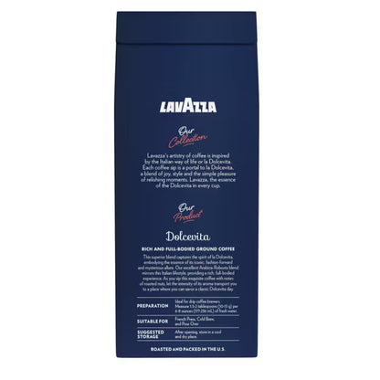 Lavazza Classico Premium Ground Coffee - Medium Roast, 12 oz