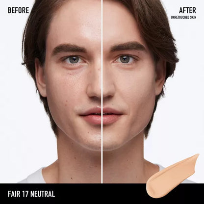 bareMinerals BAREPRO 24HR Liquid Foundation SPF 20, Fair 17 Neutral, 1 oz