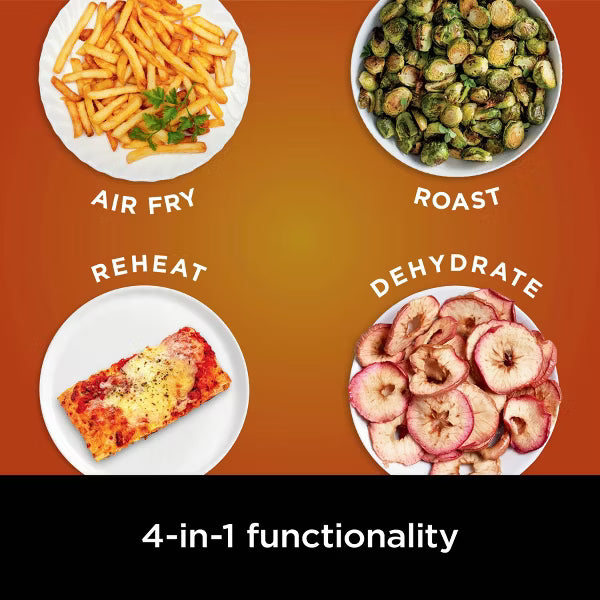 Ninja 5-Qt Air Fryer Pro 4-in-1 with Dishwasher-Safe Parts - Gray
