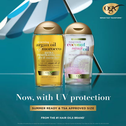 OGX Extra Strength Moroccan Argan Hair Oil - 3.3 fl oz