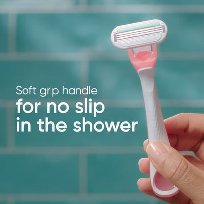 Gillette Venus Sensitive Women's Razors - 3-Blade Disposable, 3 ct