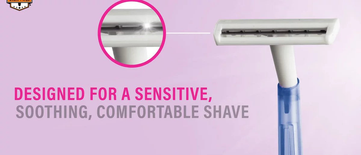 BIC Silky Touch Disposable Razors for Women - 2-Blade, 18 ct