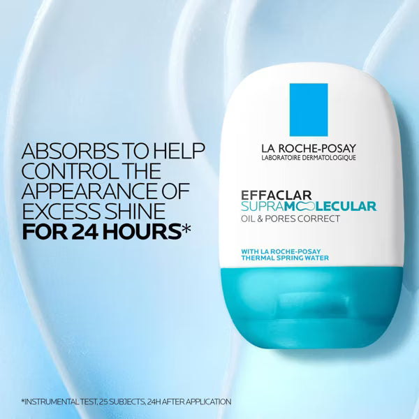 La Roche-Posay Effaclar Supramolecular Acne Moisturizer - Oil Control & Pore Refining, 1.35 fl oz