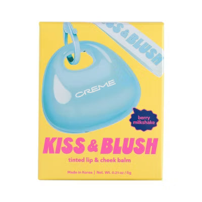 The Creme Shop Berry Milkshake Kiss & Blush Balm - 0.19 oz
