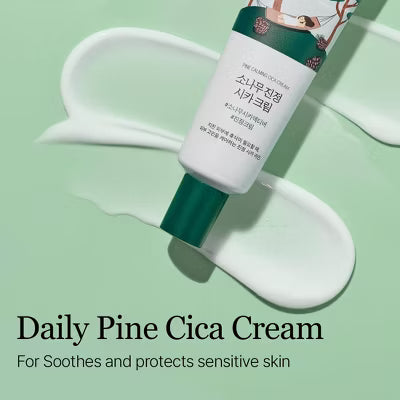 Round Lab Pine Calming Cica Face Cream - Travel Size - 50ml