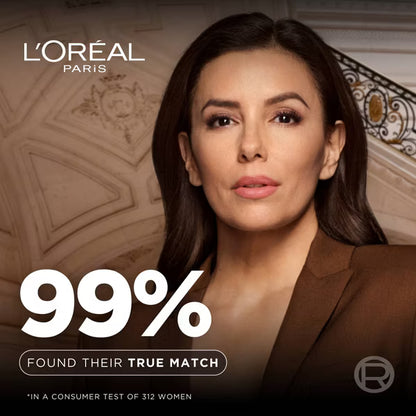 L'Oréal Paris True Match Super-Blendable Foundation, Shade W2 Light Ivory Warm, 1 fl oz
