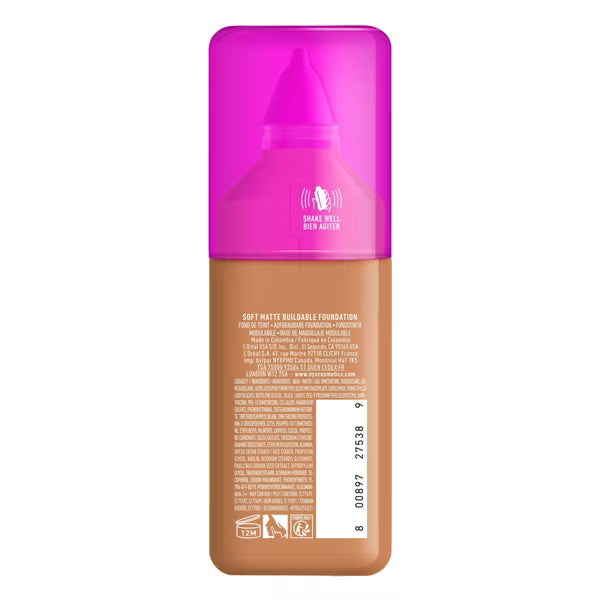 NYX Soft Matte Foundation – Medium 22, 1.01 fl oz-22 Medium