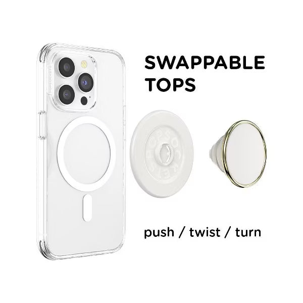 PopSockets Magnetic MagSafe Phone Grip - Coconut Cream