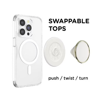 PopSockets Magnetic MagSafe Phone Grip - Coconut Cream
