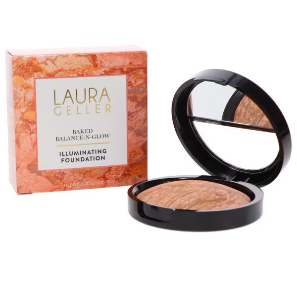 Laura Geller Baked Balance-n-Glow Illuminating Foundation, Medium, 0.28 oz