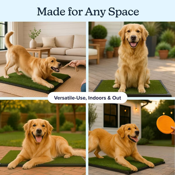 PETMAKER 4-Layer Artificial Grass Puppy Training Pad - 20" x 30"
