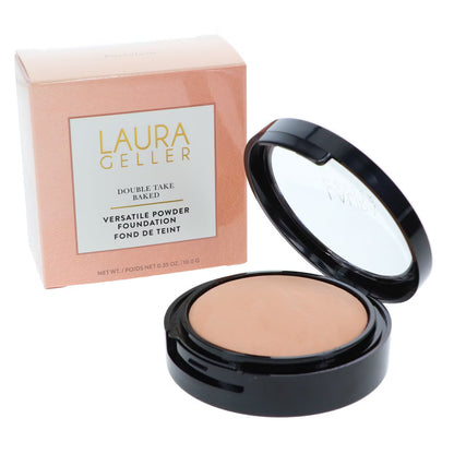 Laura Geller Double Take Baked Foundation, Porcelain, 0.35 oz