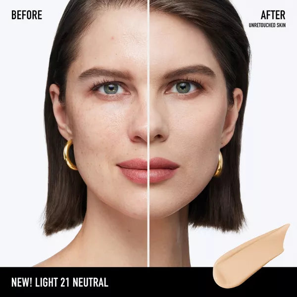 bareMinerals BAREPRO 24HR Liquid Foundation SPF 20, Fair 17 Neutral, 1 oz