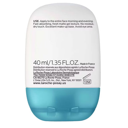 La Roche-Posay Effaclar Supramolecular Acne Moisturizer - Oil Control & Pore Refining, 1.35 fl oz