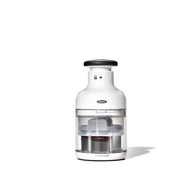OXO Food Chopper with Stainless Steel Blade - White