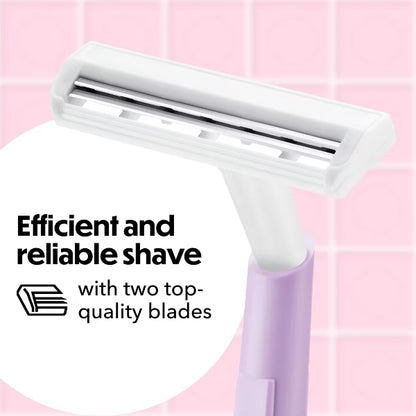 BIC Silky Touch Disposable Razors for Women - 2-Blade, 18 ct