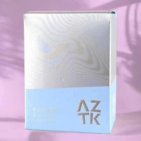 AZTK Jello Color Liquid Blush, JC01 Sakura Milk Jelly, Soft Matte Finish