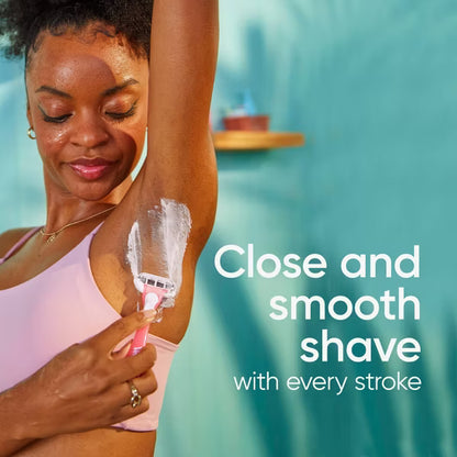 Gillette Venus Sensitive Women's Razors - 3-Blade Disposable, 3 ct