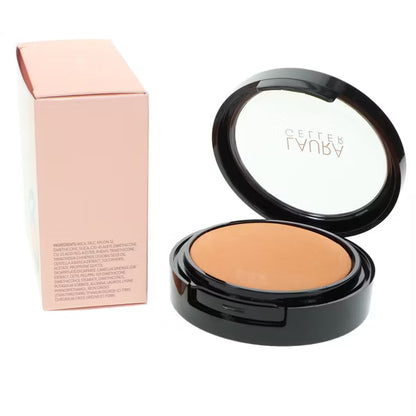 Laura Geller Double Take Baked Matte Powder Foundation, Medium, 0.35 oz