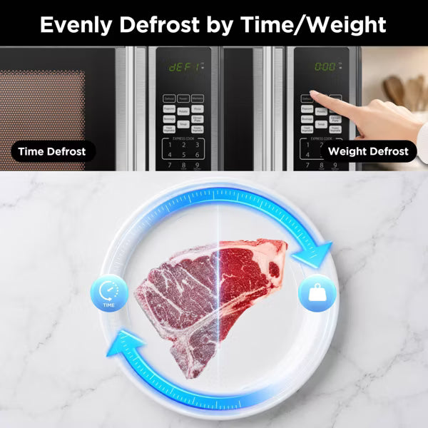 BLACK+DECKER 0.7 Cu. Ft. 700W Countertop Microwave - Black