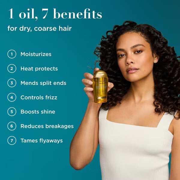 OGX Extra Strength Moroccan Argan Hair Oil - 3.3 fl oz
