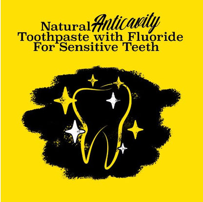 Twice Naturally Whitening Fluoride Toothpaste - Invigorating Wintergreen/Peppermint - 3.4oz
