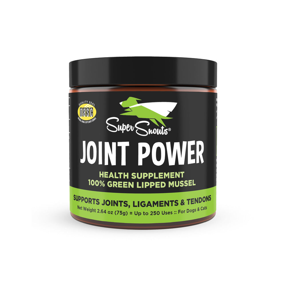 Super Snouts® Joint Power Pet Supplement (75g) – Supports Joint Health, Flexibility & Mobility
