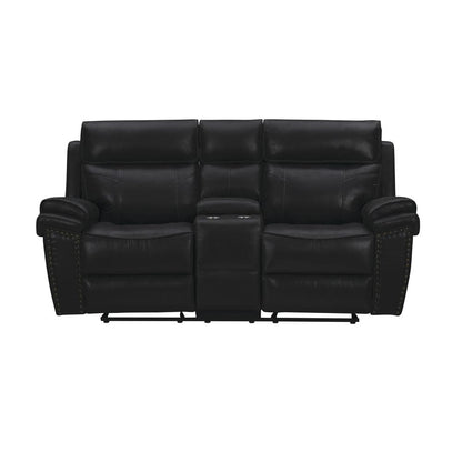 Dublin Modern Upholstered Reclining Loveseat