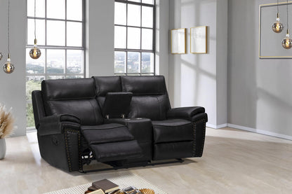 Dublin Modern Upholstered Reclining Loveseat