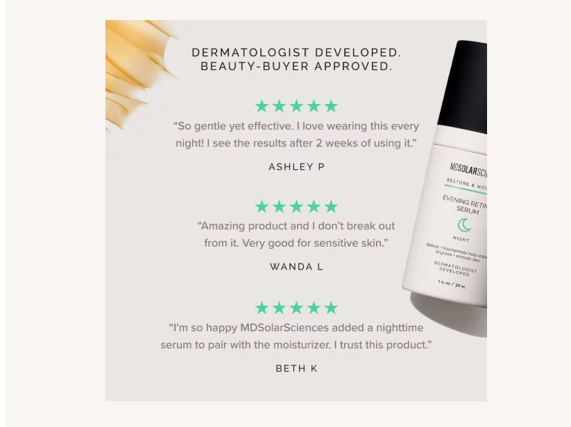 Evening Retinol Serum