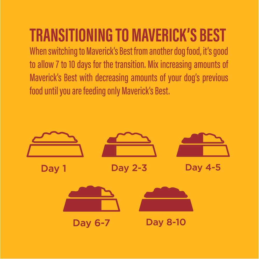 Maverick’s Best™ Complete High-Protein Chicken Dog Food – All Life Stages, 44 lb