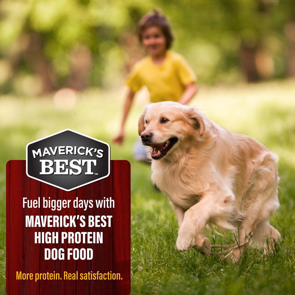 Maverick’s Best™ Complete High-Protein Chicken Dog Food – All Life Stages, 44 lb