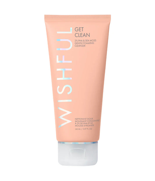 GET CLEAN 2% PHA & SEA MOSS GENTLE FOAMING CLEANSER