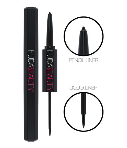 LIFE LINER DOUBLE ENDED EYELINER LIQUID & PENCIL