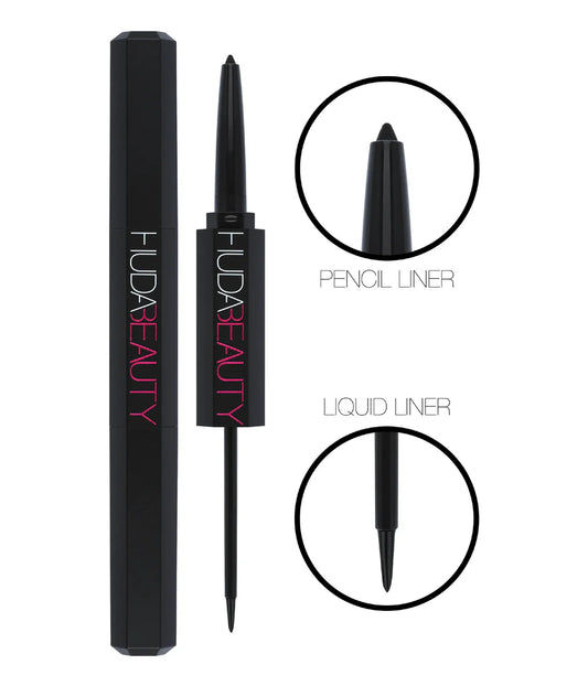LIFE LINER DOUBLE ENDED EYELINER LIQUID & PENCIL