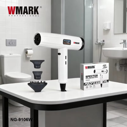 **WMARK NG-9106W Professional Hair Dryer – Hot & Cold Air Blow Dryer**