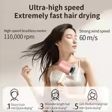 **5-in-1 Professional Hair Dryer – Hot & Cold Air Lightweight Styling Tool**