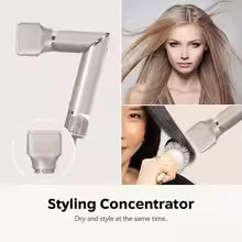 **TINSOL 8-in-1 Ionic Hair Dryer & Air Styling Set – Curling Brush Multi-Function Styler**