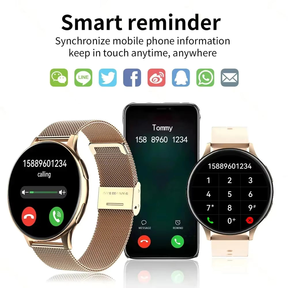 **LIGE 2025 Smart Watch – Bluetooth Calling, Wireless Charging & Fitness Tracker**