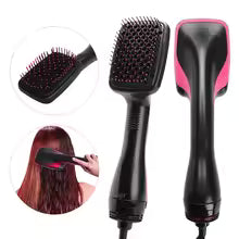**One-Step Hot Air Hair Brush – Hair Dryer, Straightener & Styling Tool**
