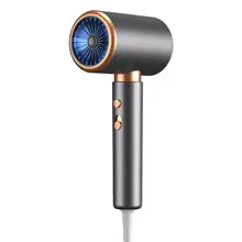 **HOMEFISH 2000W Ionic Salon Hair Dryer – Hot & Cold Air, 5-Speed High Power**