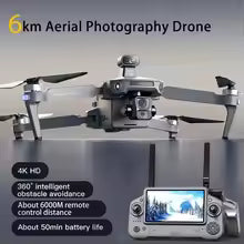 **Teeggi KF100 MAX GPS Drone with Screen & 4K Camera – 3-Axis Gimbal, 6KM Range & Obstacle Avoidance**
