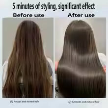 **2-in-1 Ionic Hair Dryer & Straightener – Wet & Dry Multi-Style Hair Tool**
