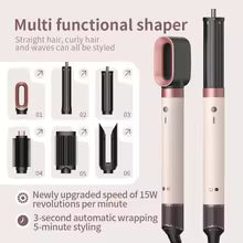 **6-in-1 Professional Hair Styling Tool Set – 150,000 RPM High-Speed Hair Dryer, Straightener & Curling Iron**