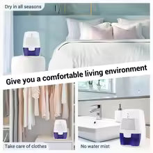 USB Mini Electric Dehumidifier – Silent Air Purifier & Moisture Remover