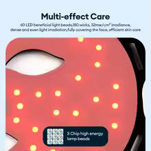 7 Color LED Light Therapy Face Mask – Wireless Use