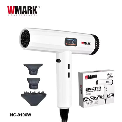 **WMARK NG-9106W Professional Hair Dryer – Hot & Cold Air Blow Dryer**