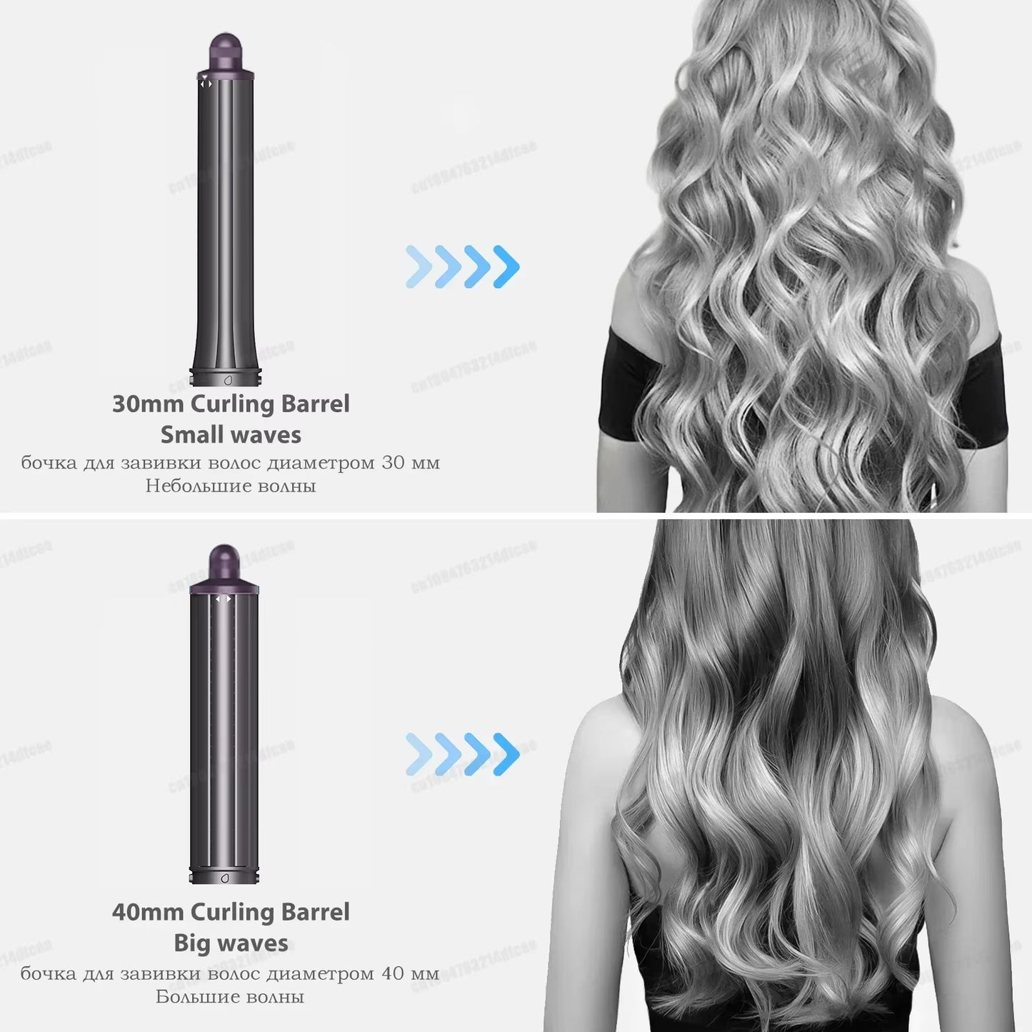 **6-in-1 Hot Air Hair Styler – Auto Curler, Straightening Brush & Hair Dryer**