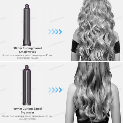 **6-in-1 Hot Air Hair Styler – Auto Curler, Straightening Brush & Hair Dryer**