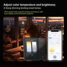 F3 Pro Tuya Zigbee Smart Wall Switch, Alexa Compatible